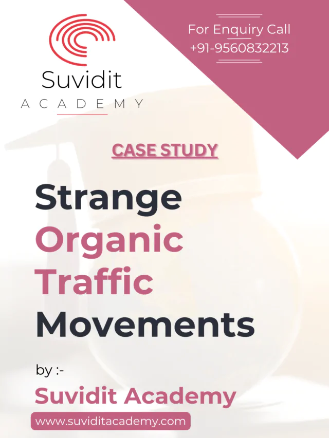 Strange Organic Traffic Movements