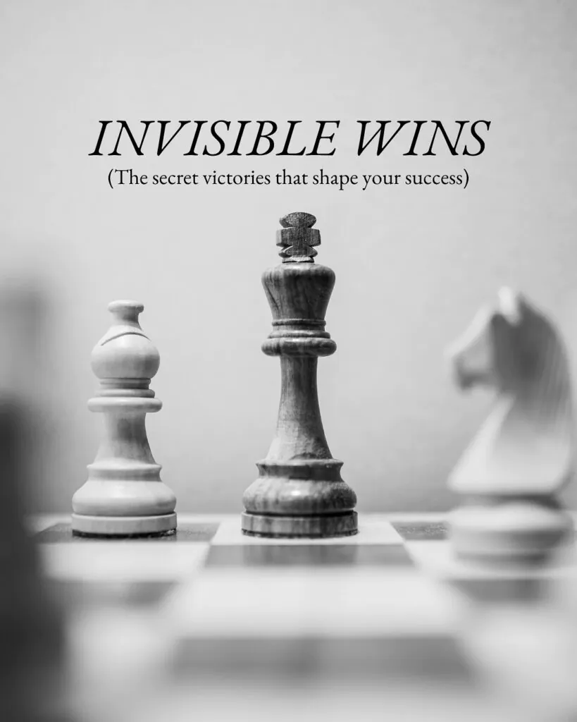The First Win Is Never the Money