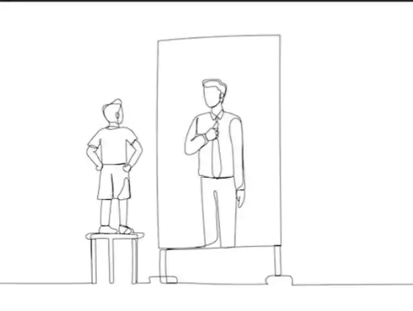 Look yourself in the mirror and learn a skill